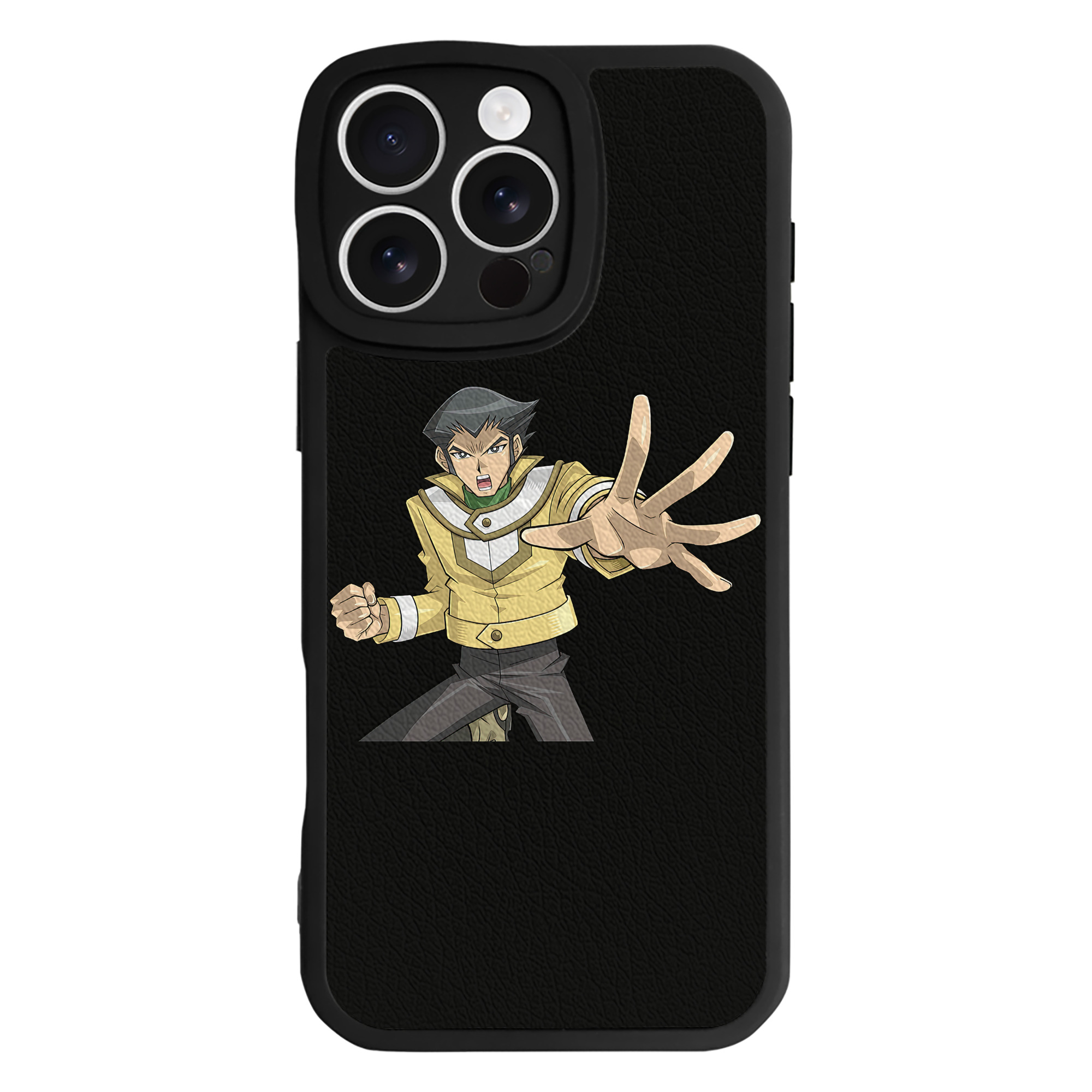 遊☆戯☆王 Yu-Gi-Oh! 【iPhone 16シリーズ対応】シリコンスマホケース（レザー調） 材質：シリコン
